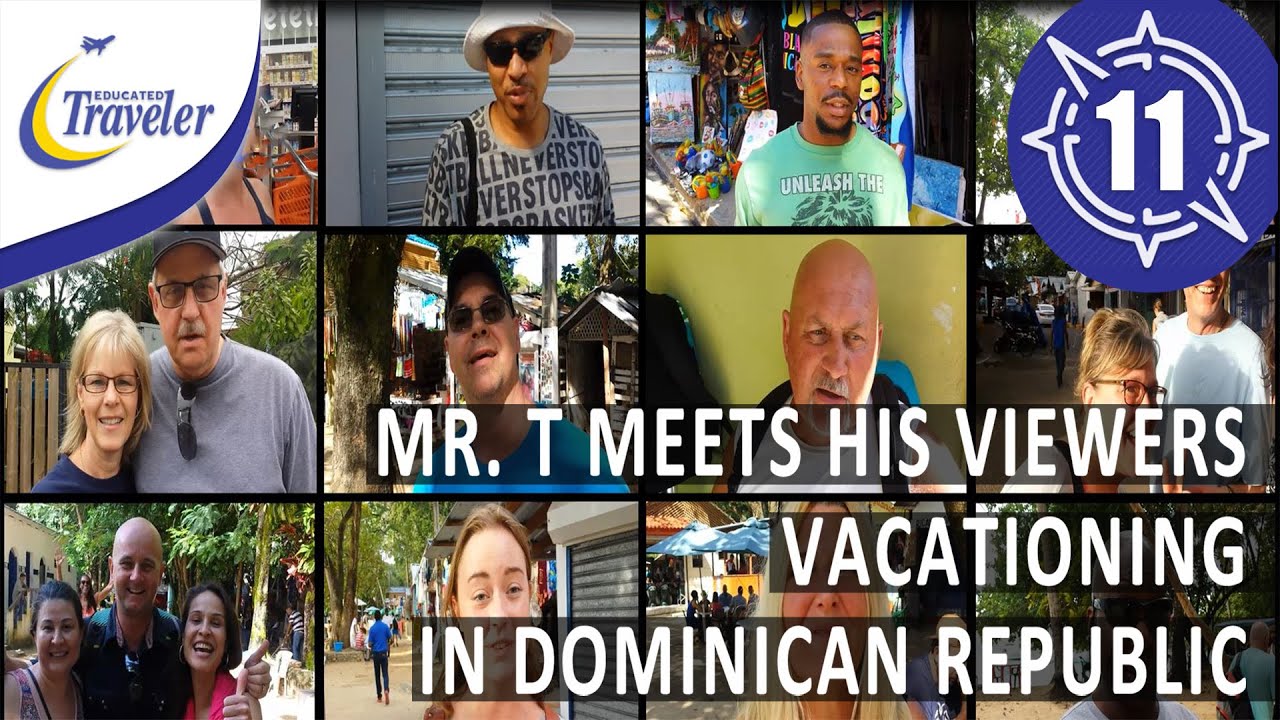 Mr.T meets his viewers in Sosua - Cabarete Dominican Republic