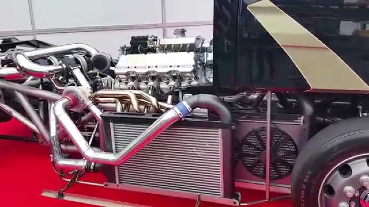 Der Scania Chimera gibt Gas