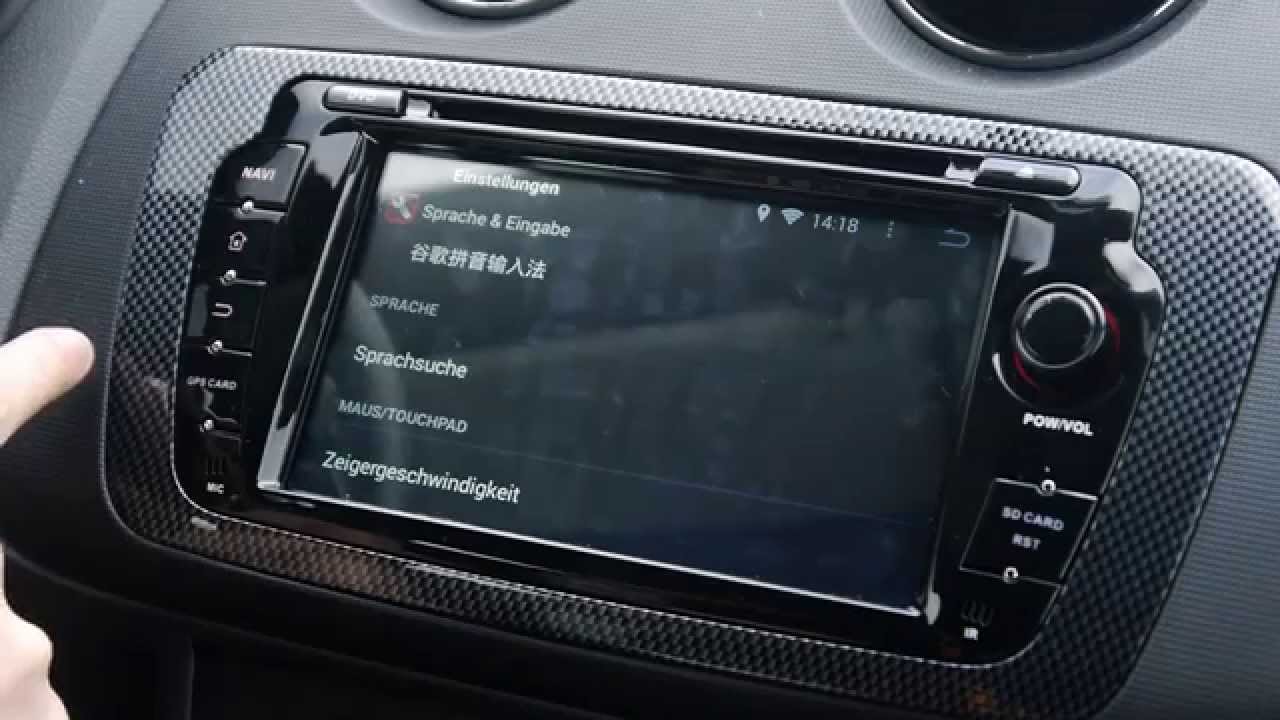 Seat ibiza 6j Android Radio Navi