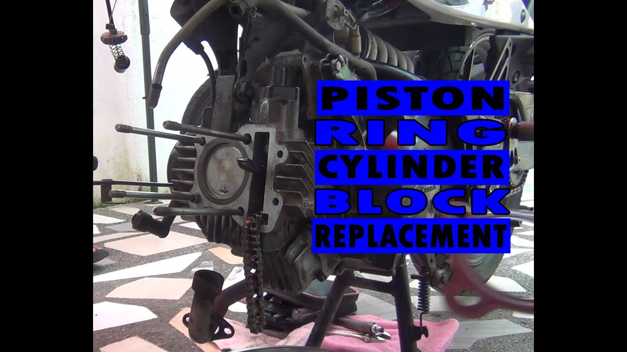 Cylinder Block, Piston and Piston Ring Replacement on Our Athlete / Fury 125