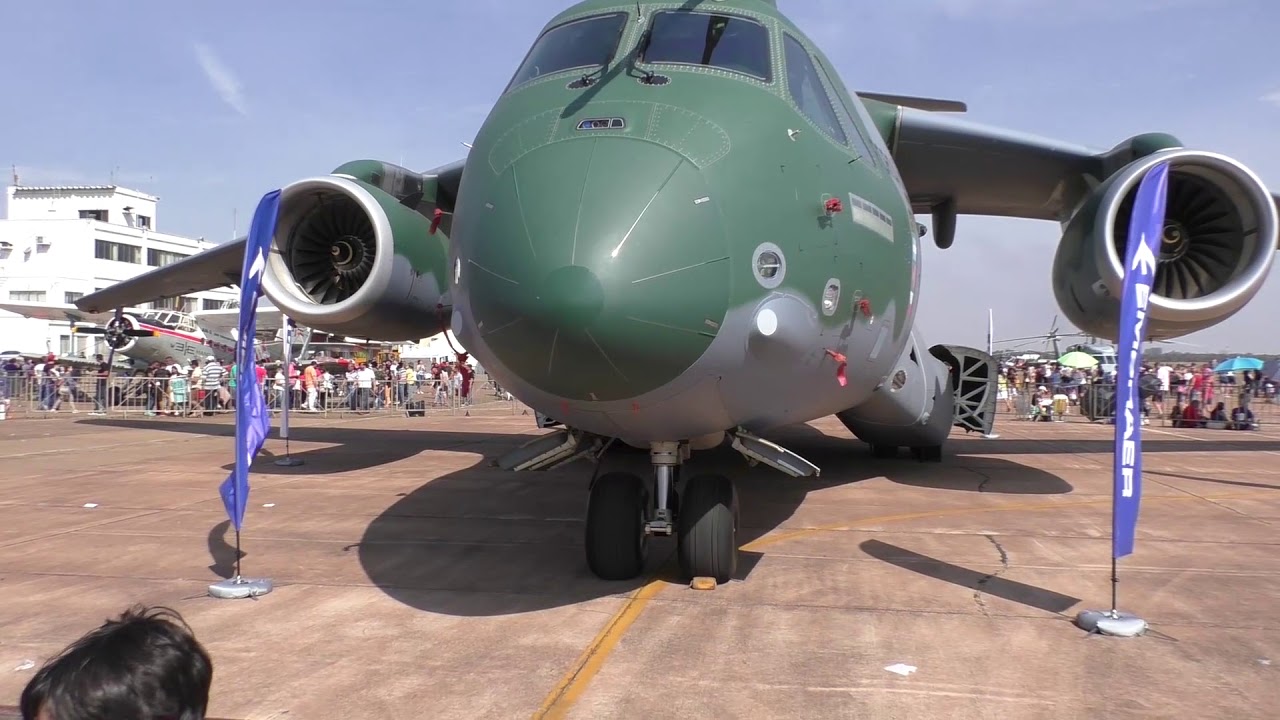 AFA 2017 #4 Veja de perto o KC390
