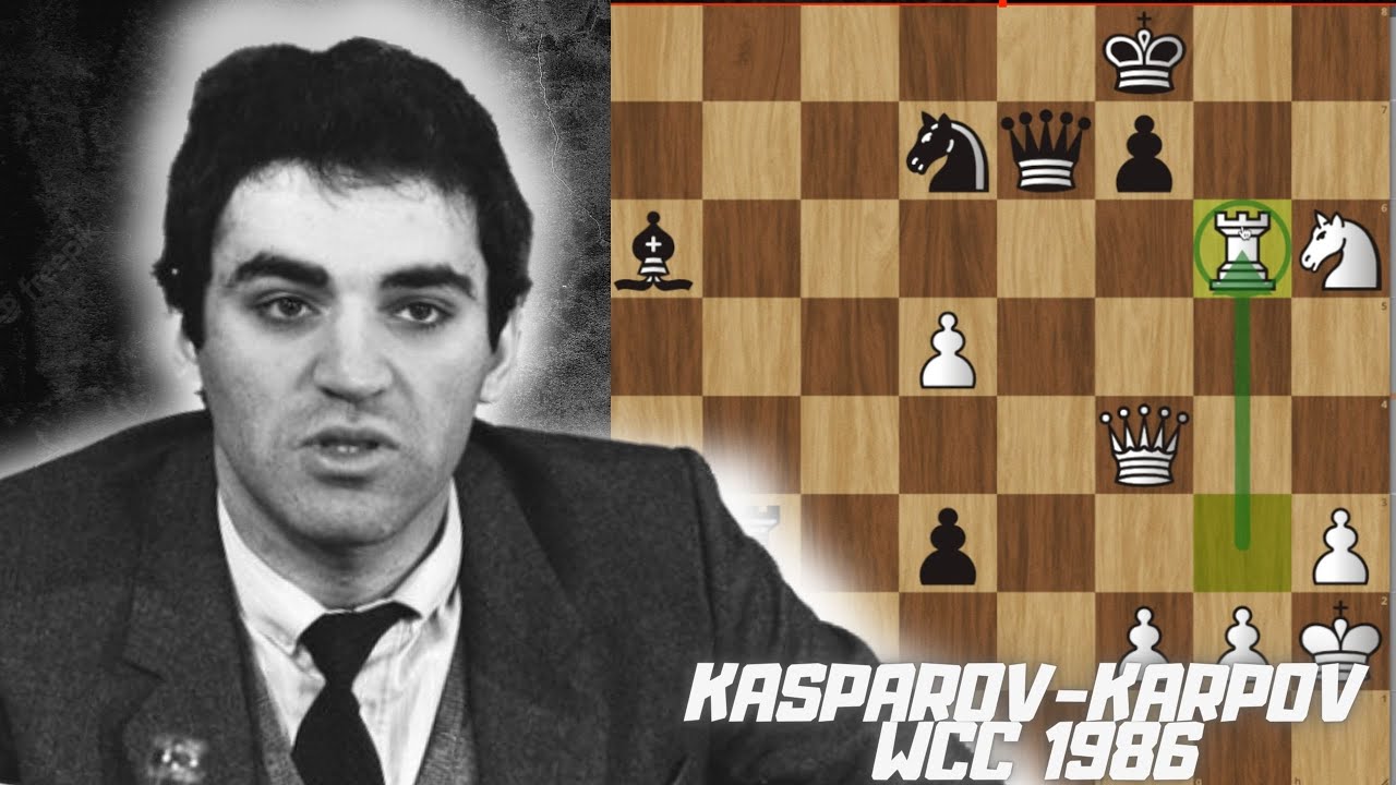 Double-Edged Ruy Lopez Classic! - Garray Kasparov vs Anatoly Karpov - World Chess Championship 1986