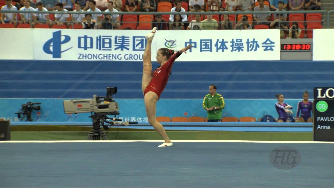 PAVLOVA Anna (AZE) – 2014 Artistic Worlds, Nanning (CHN) – Qualifications Floor