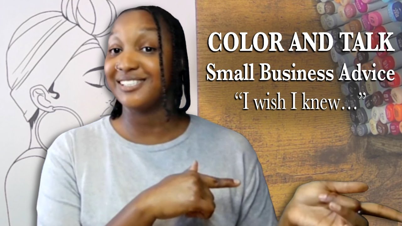 COLOR AND TALK: What I wish I knew before quitting my 9-5 job. Small Business Advice.