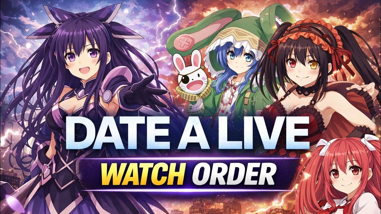 How To Watch Date A Live In Best Order