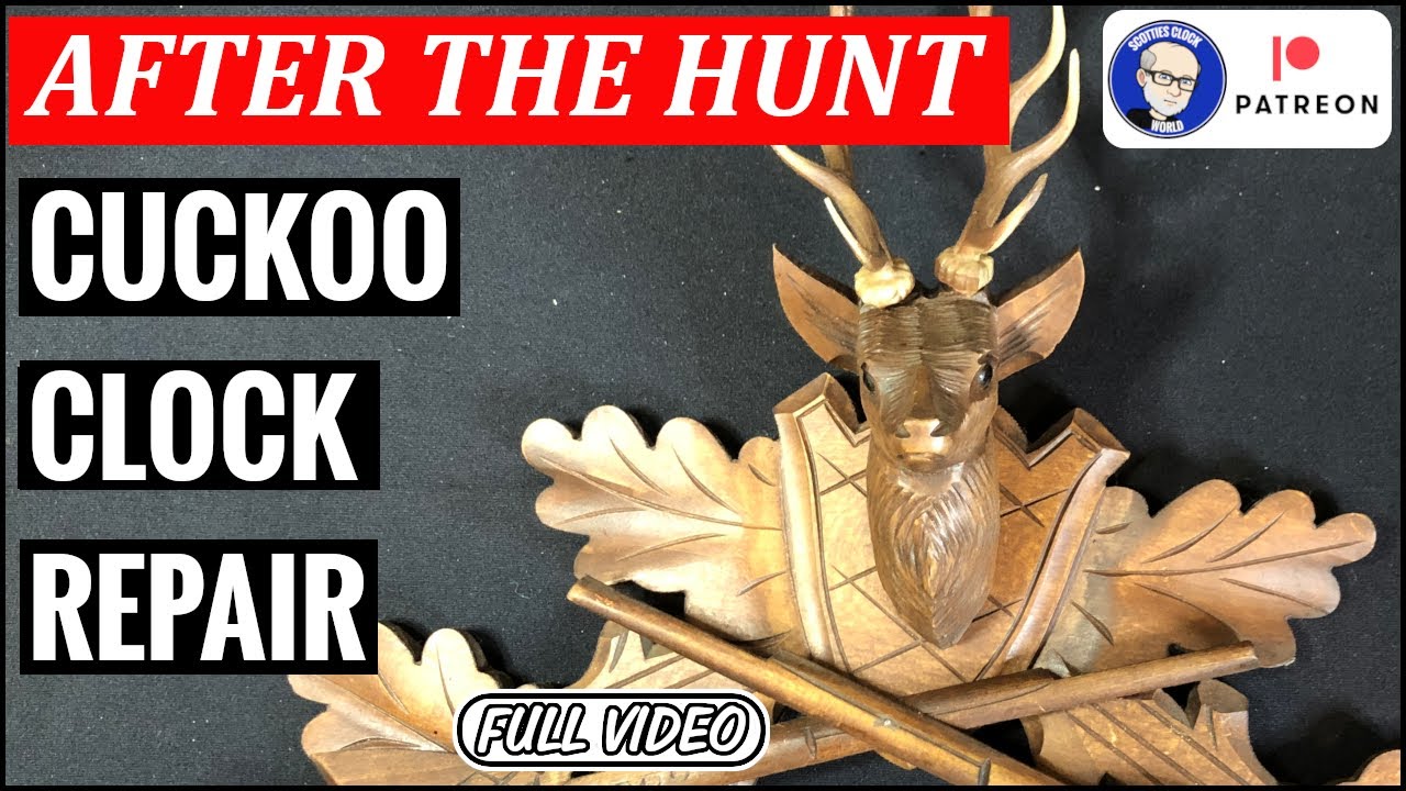 August Schwer Cuckoo Clock Repair, Full Video