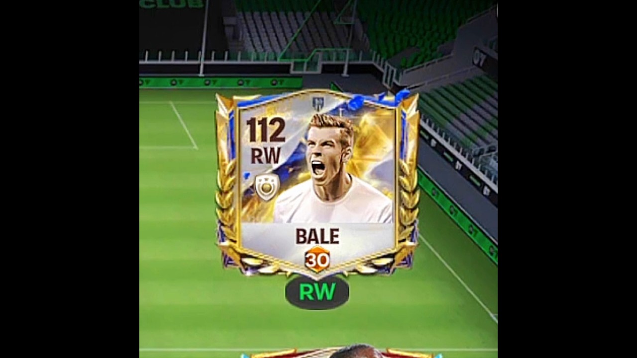 Fastest card - Bale ☠️ #fcmobile