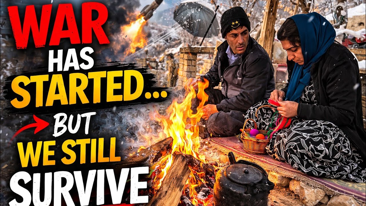 🔥 War Has Started&hellip; A Nomadic Couple Tries to Survive in the Frozen Mountains