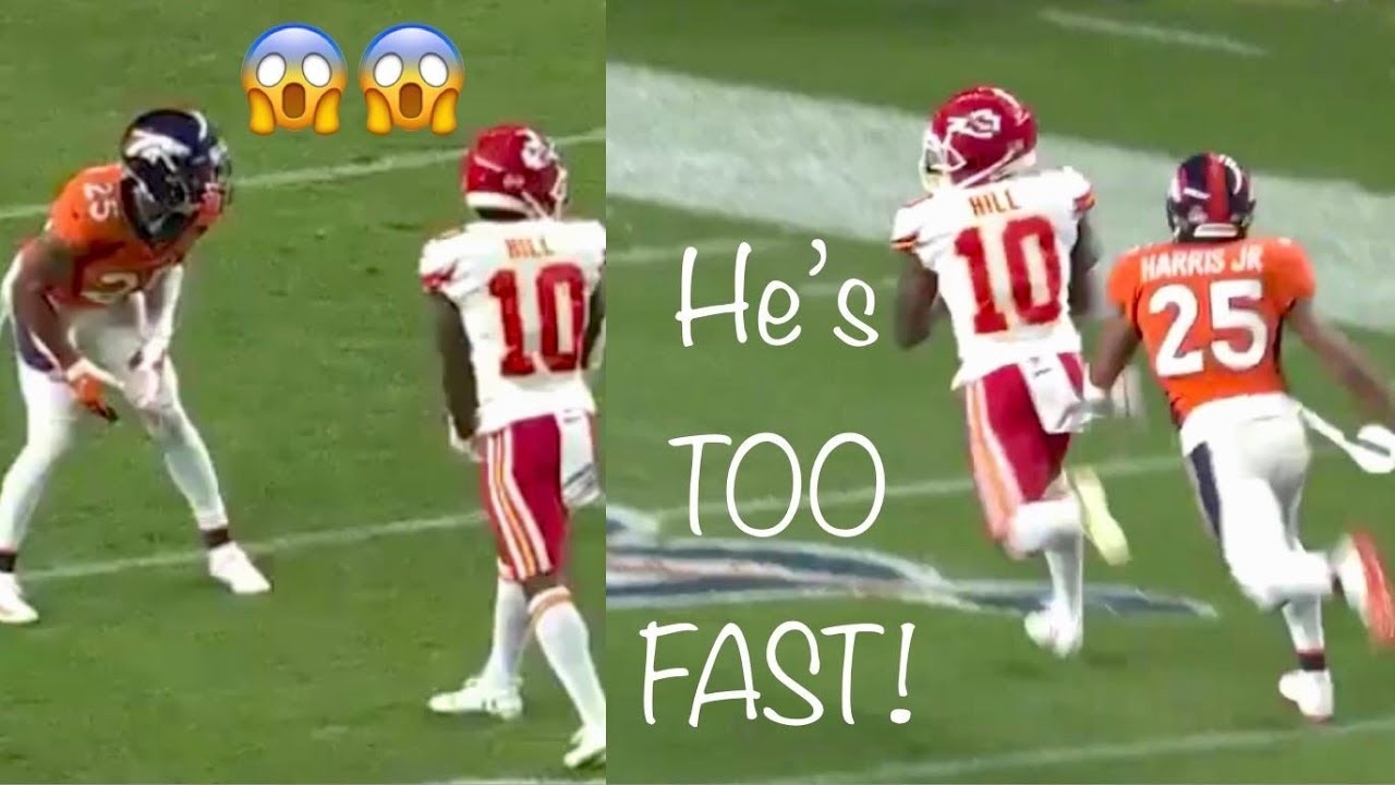Tyreek Hill vs Chris Harris Jr (WR vs CB)  2019 