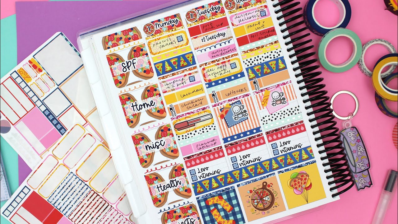 Plan With Me || February Plan With Me || Sugar Pop Fizz