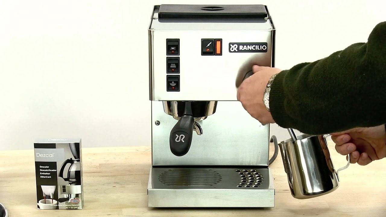 Как очистить от накипи машину с одним бойлером, например Rancilio Silvia