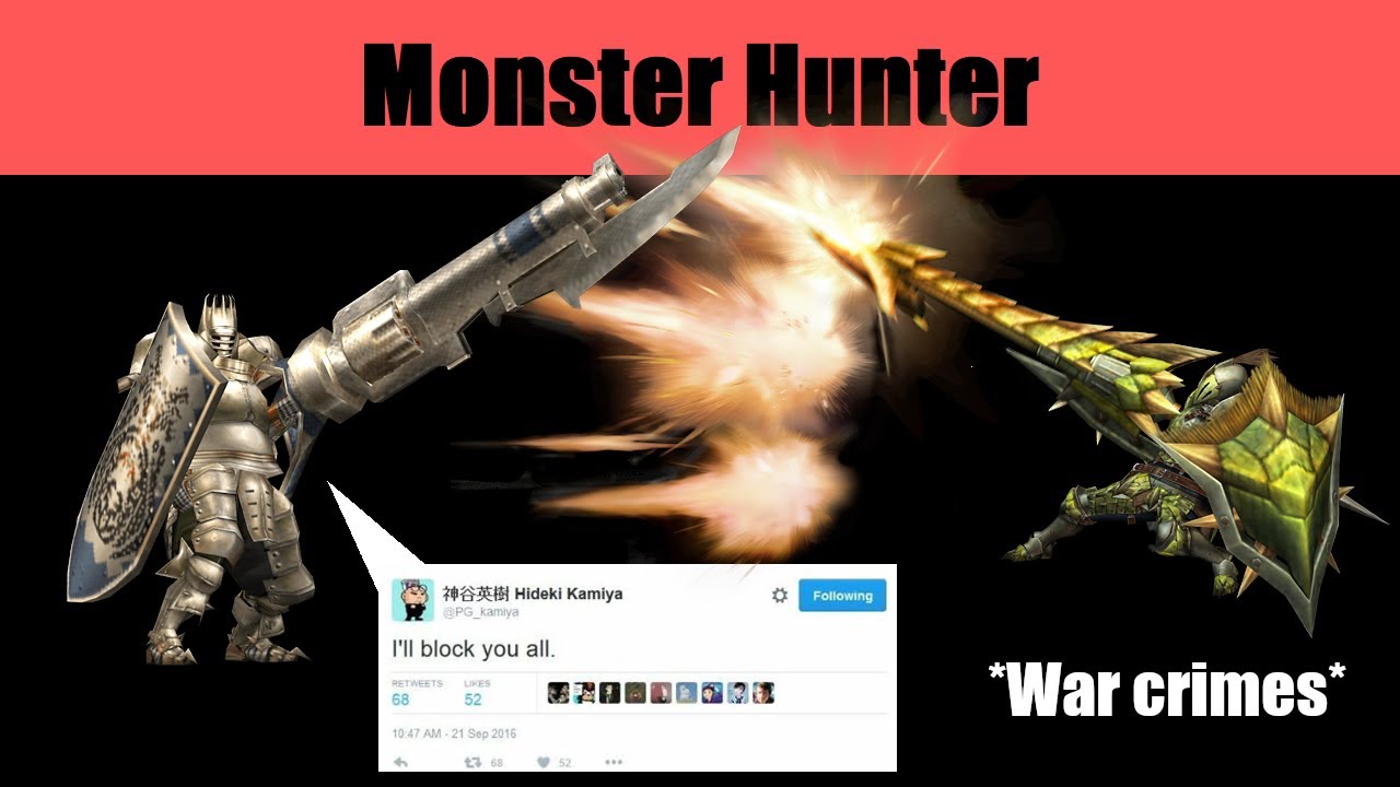 [Monster Hunter] Funny Gunlance Glitches