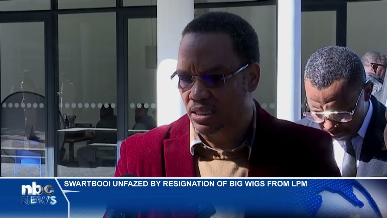 Swartbooi unfazed by Seibeb & Isaak's resignations - nbc