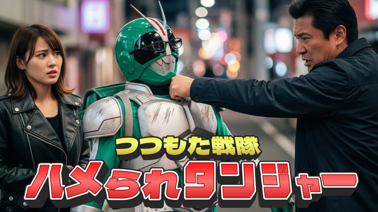 つつもた戦隊ハメられタンジャー｜OP【AIが作ったヒーロー】