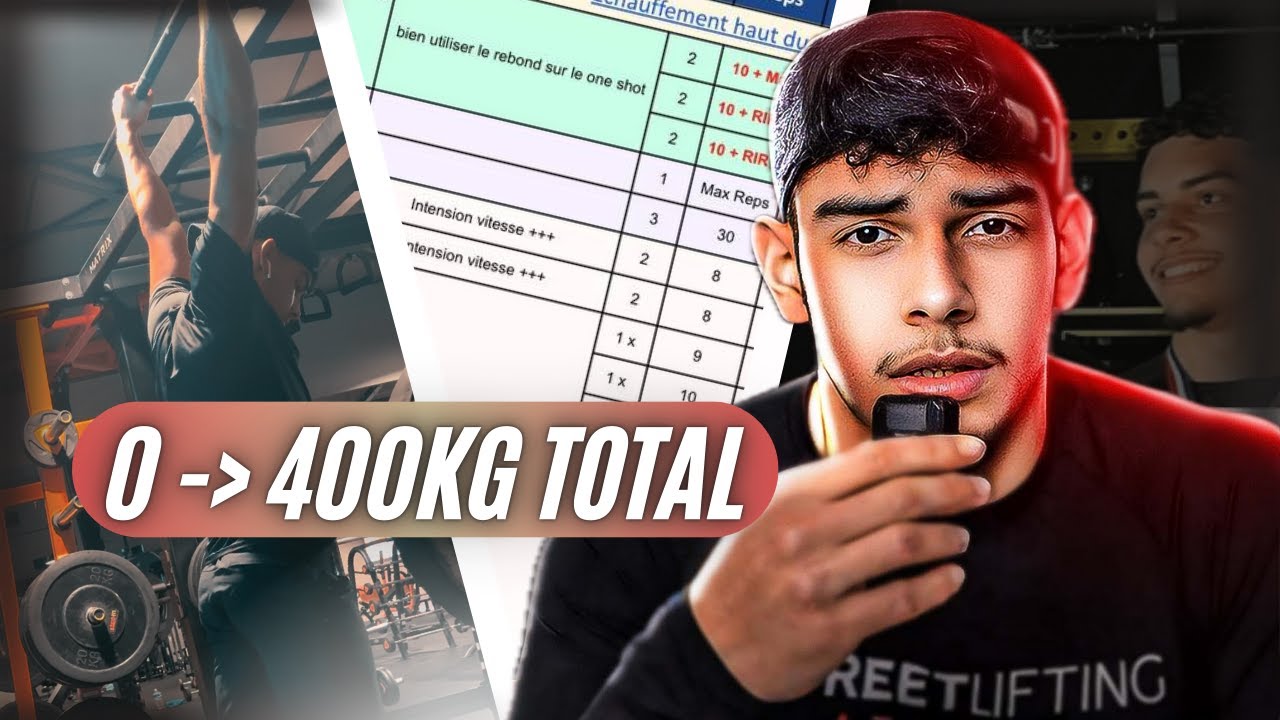 La m&eacute;thode EXACTE pour cr&eacute;er son programme de STREET-LIFTING (Augmente Ton Total facilement)