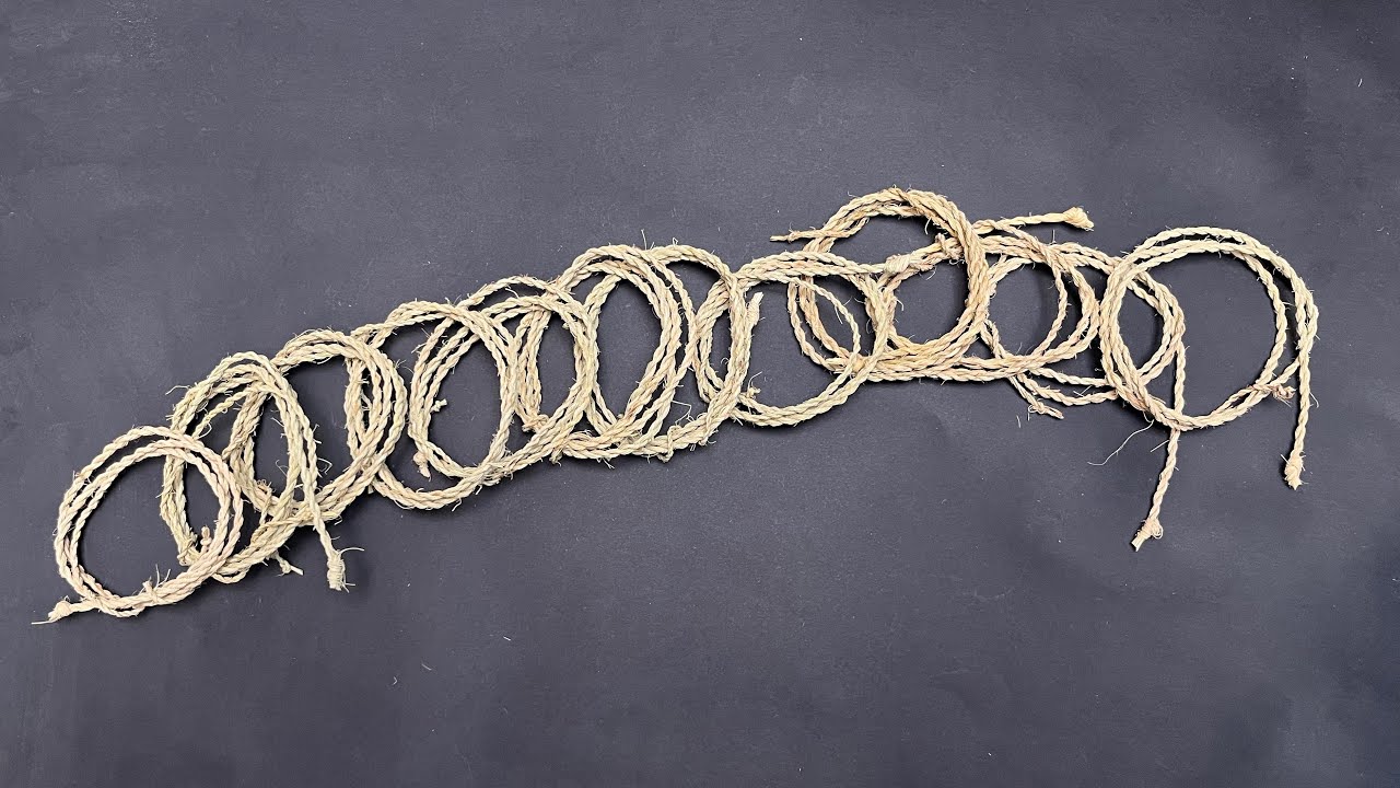 1.- Cordelillo de dos ramales, empiece sencillo.