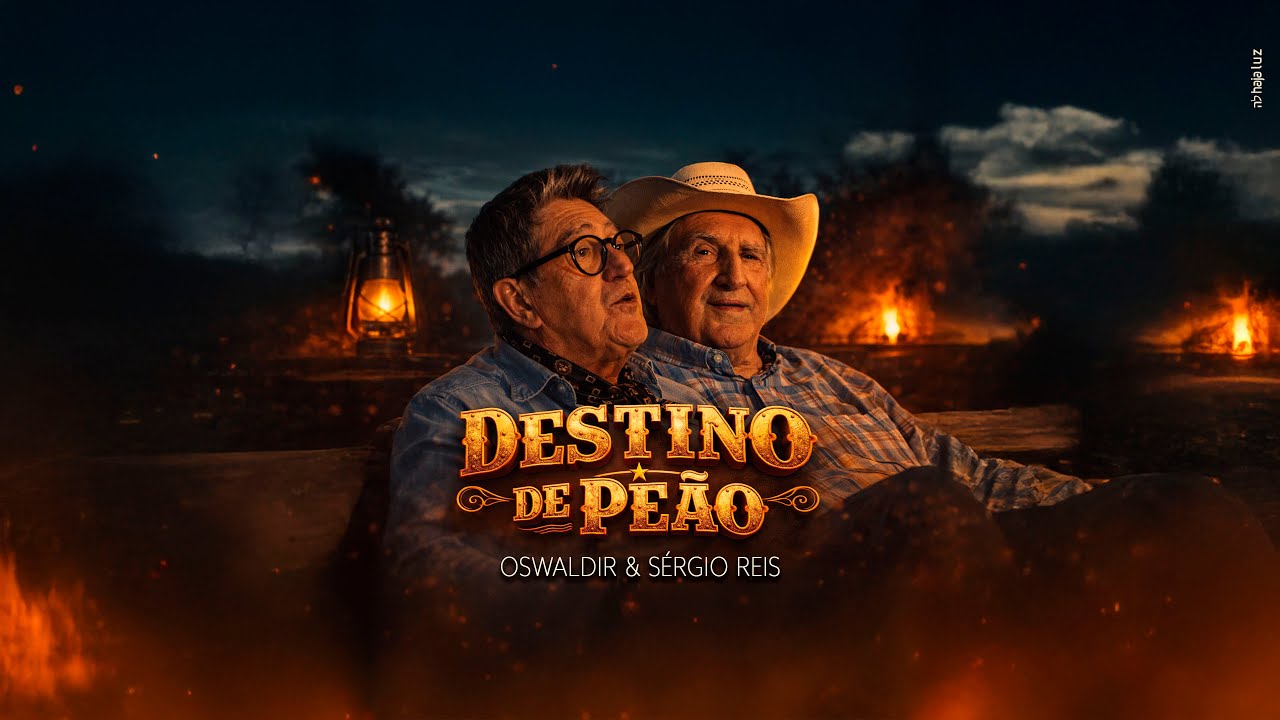 Oswaldir & Sérgio Reis - Destino de Peão- Clip Oficial