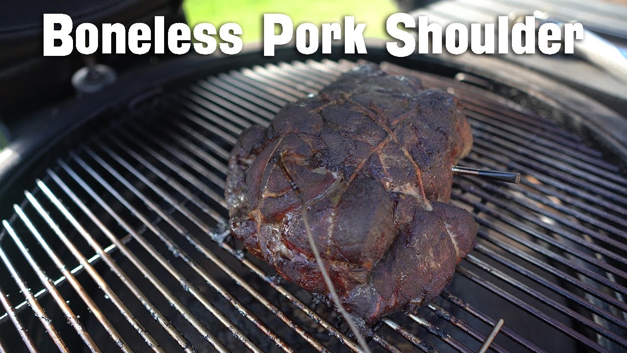 Kamado Joe Pork Shoulder: Quarantine Cooking Made Easy