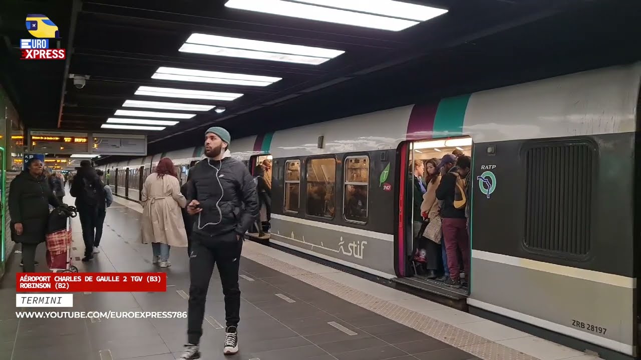 RER B: Châtelet les Halles/MI79-MI84