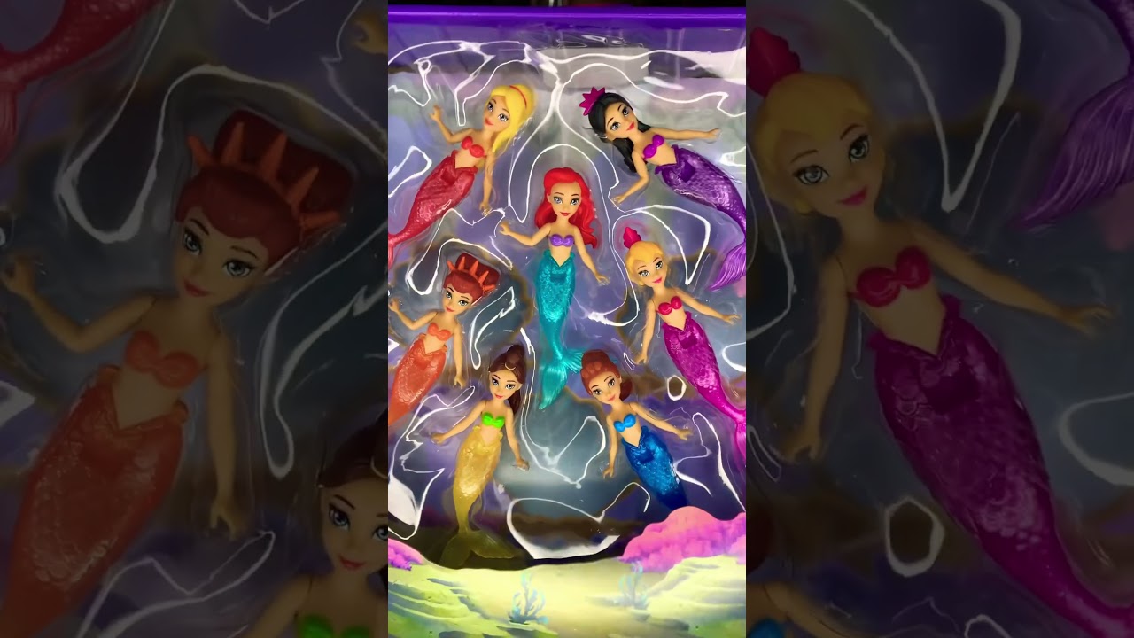 Ariel&rsquo;s Sisters 🪸 #disney #elsa #disneycharacter #barbie #frozenprincess #disneyprincess #frozen