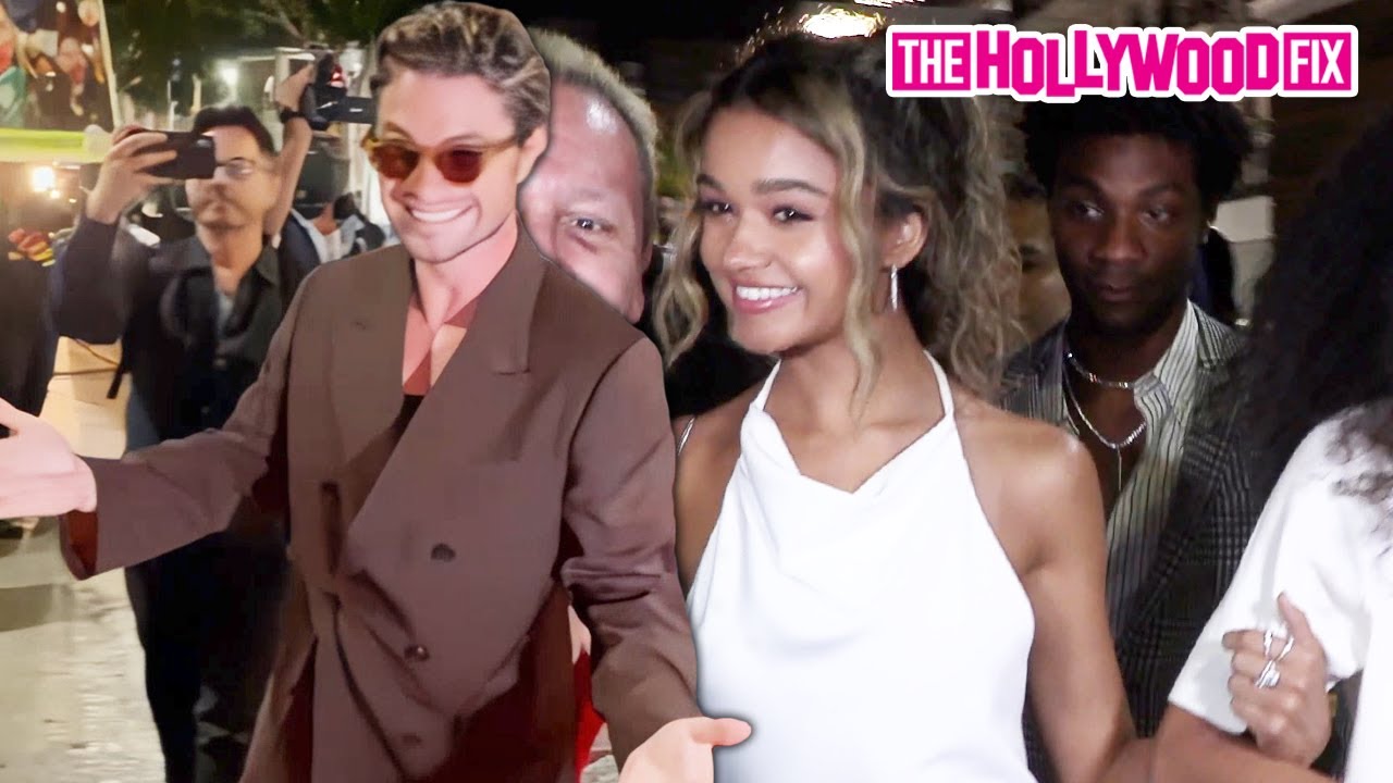 Outer Banks Stars Chase Stokes, Madison Bailey & Jonathan Daviss Hit The Hollywood Vanity Fair Party