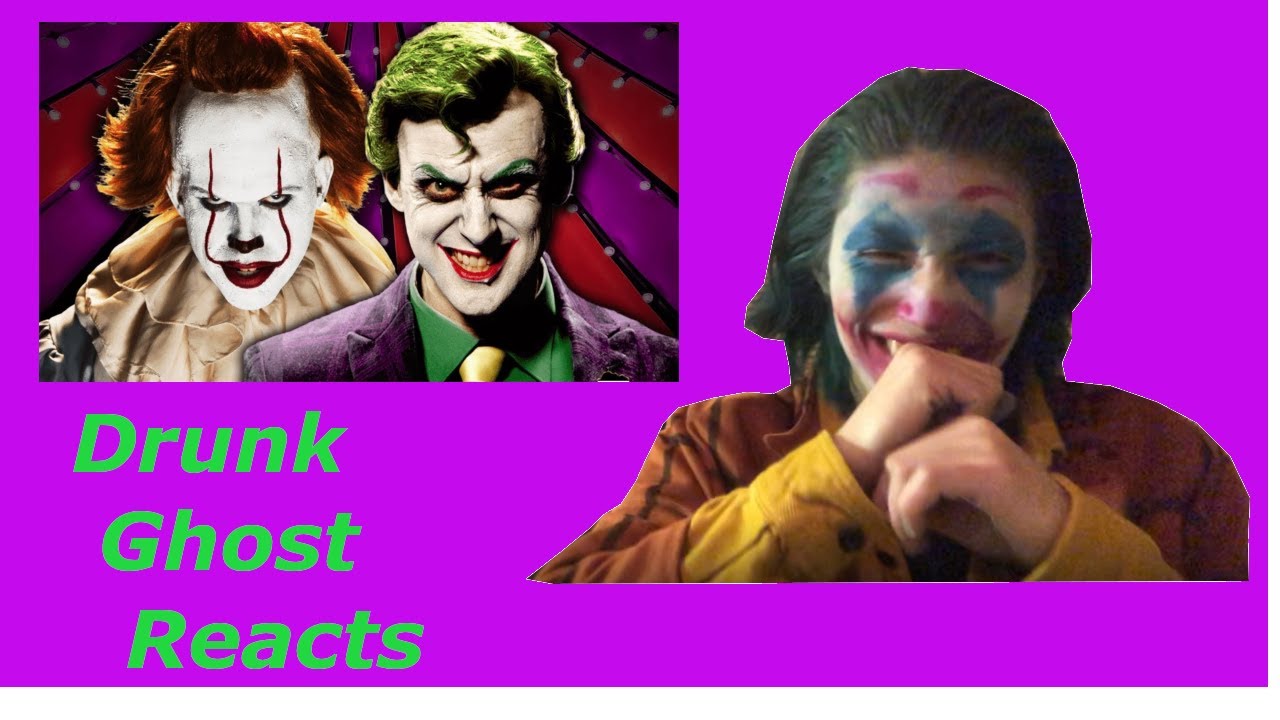 The Joker vs Pennywise. Epic Rap Battles Of History (Drunk Reaction) // Erb Reaction