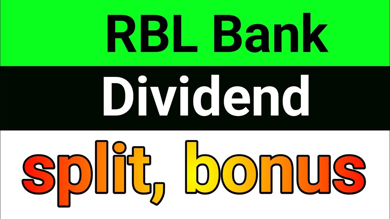 RBL Bank share latest news🔥RBL Bank share dividend, split, bonus
