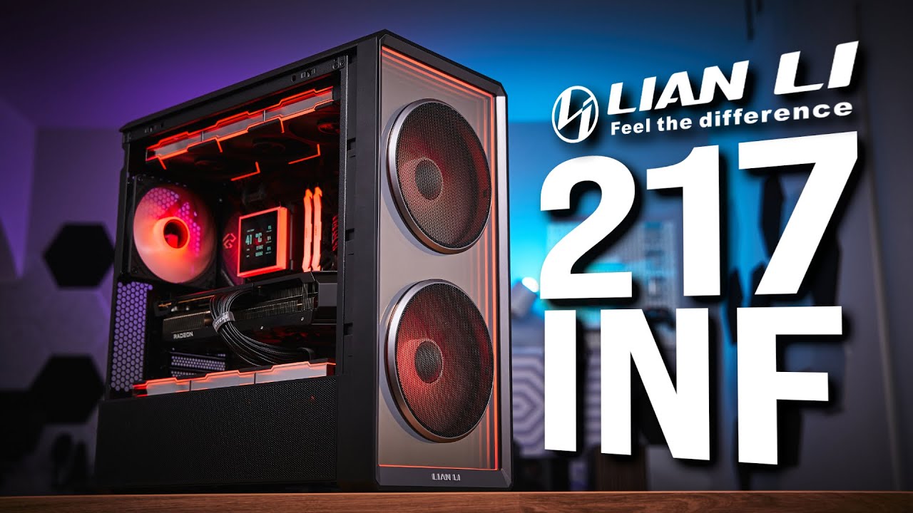 Обзор Lian Li Lancool 217 INF &mdash; король воздушного потока просто засиял!
