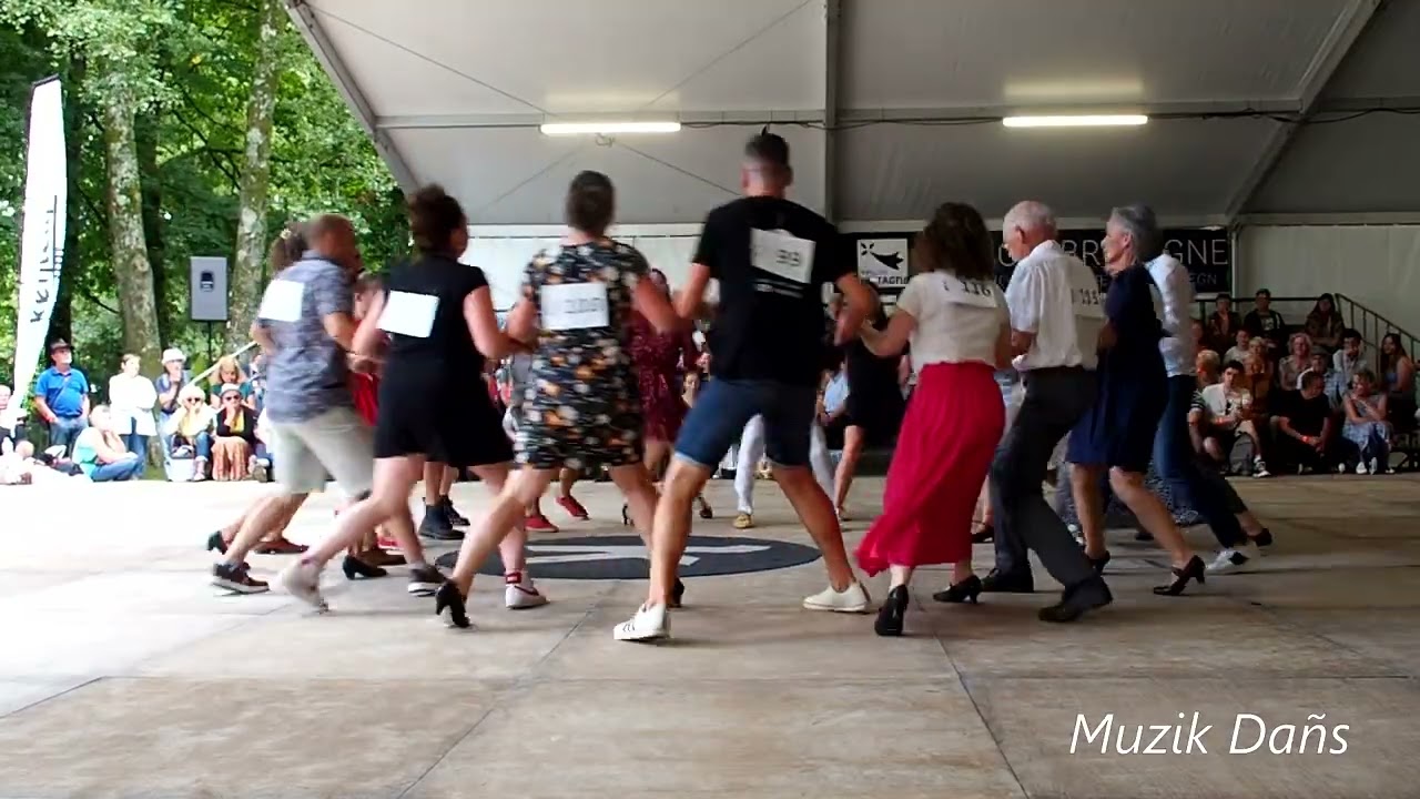 Danse bretonne : Finale rond paludier 