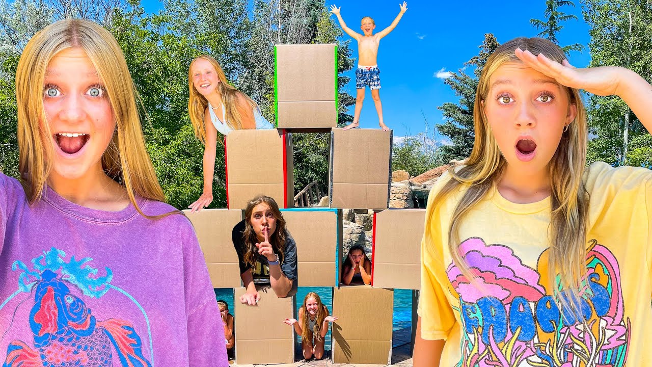 EXTREME HIDE & SEEK in BOXES