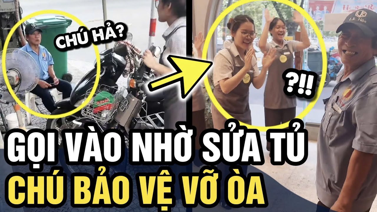 Được nhờ VÀO SỬA TỦ, chú bảo vệ BẤT NGỜ khi được MỪNG SINH NHẬT | Tin 3 Phút