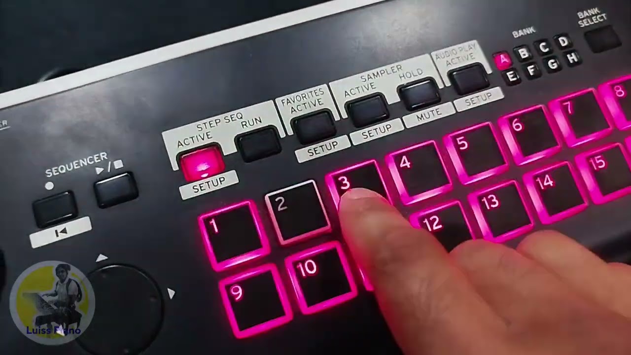 Cómo asignar sonidos favoritos a los pad en el Korg Kross