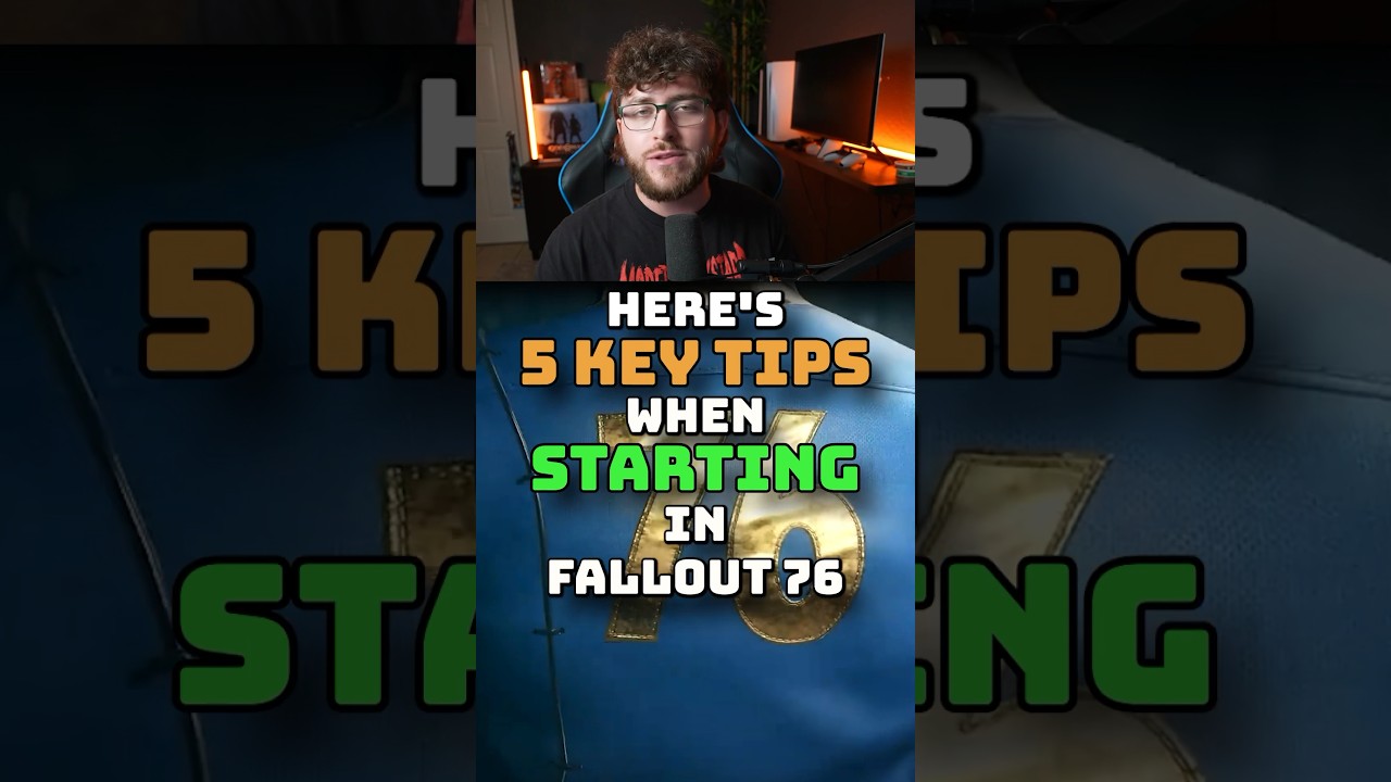 5 КЛЮЧЕВЫХ СОВЕТОВ ДЛЯ НОВИЧКОВ В Fallout 76&hellip; 😳