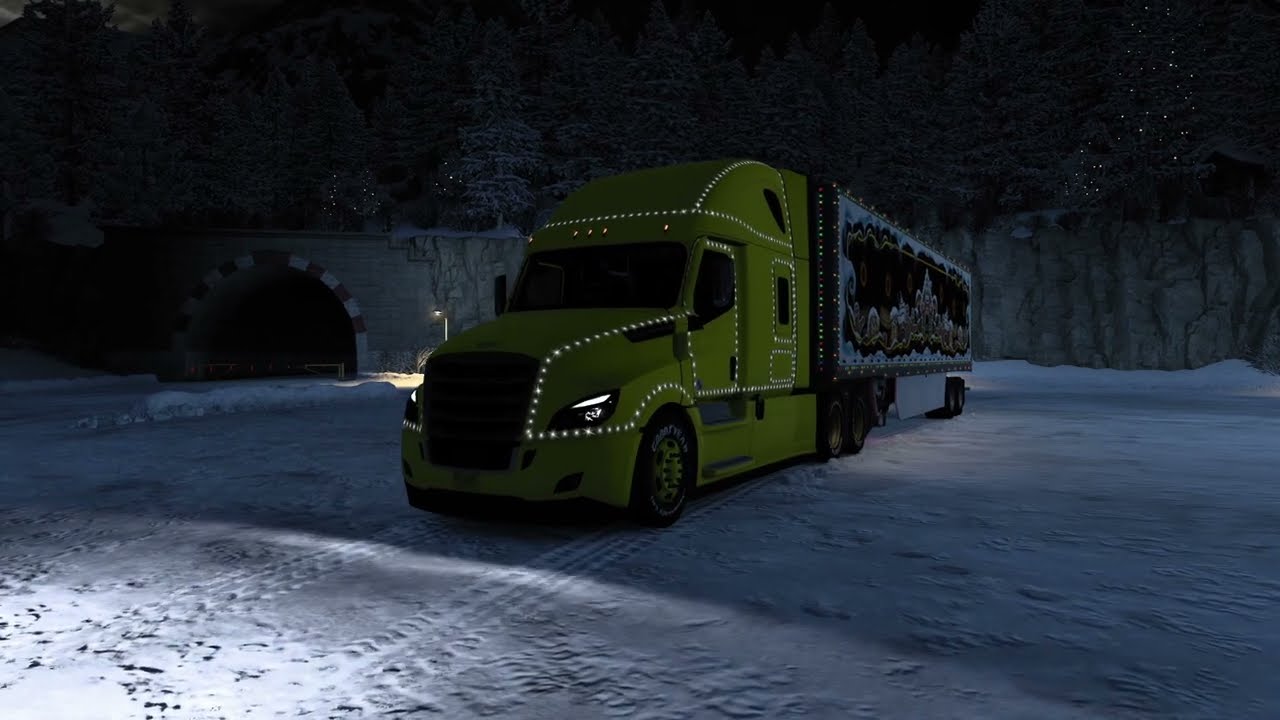 Freightliner Cascadia 2019 | Roswell - Town Square | Return to Winterland #6