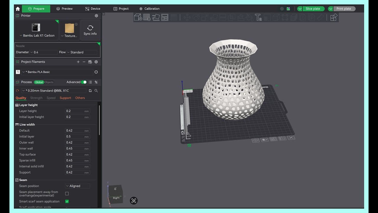 How To Create a 3D printable vase model