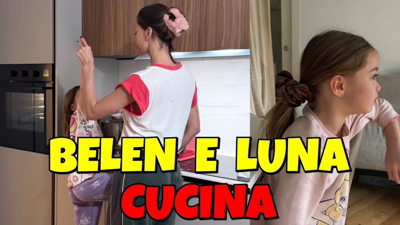 Luna Marì e Belen Rodriguez Cucinano insieme e sono bellissime