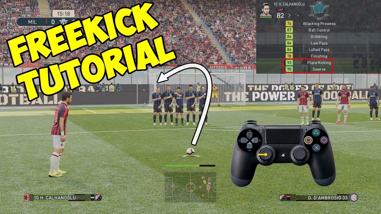 PES 2019 | Freekick Tutorial | 4K UHD 60FPS