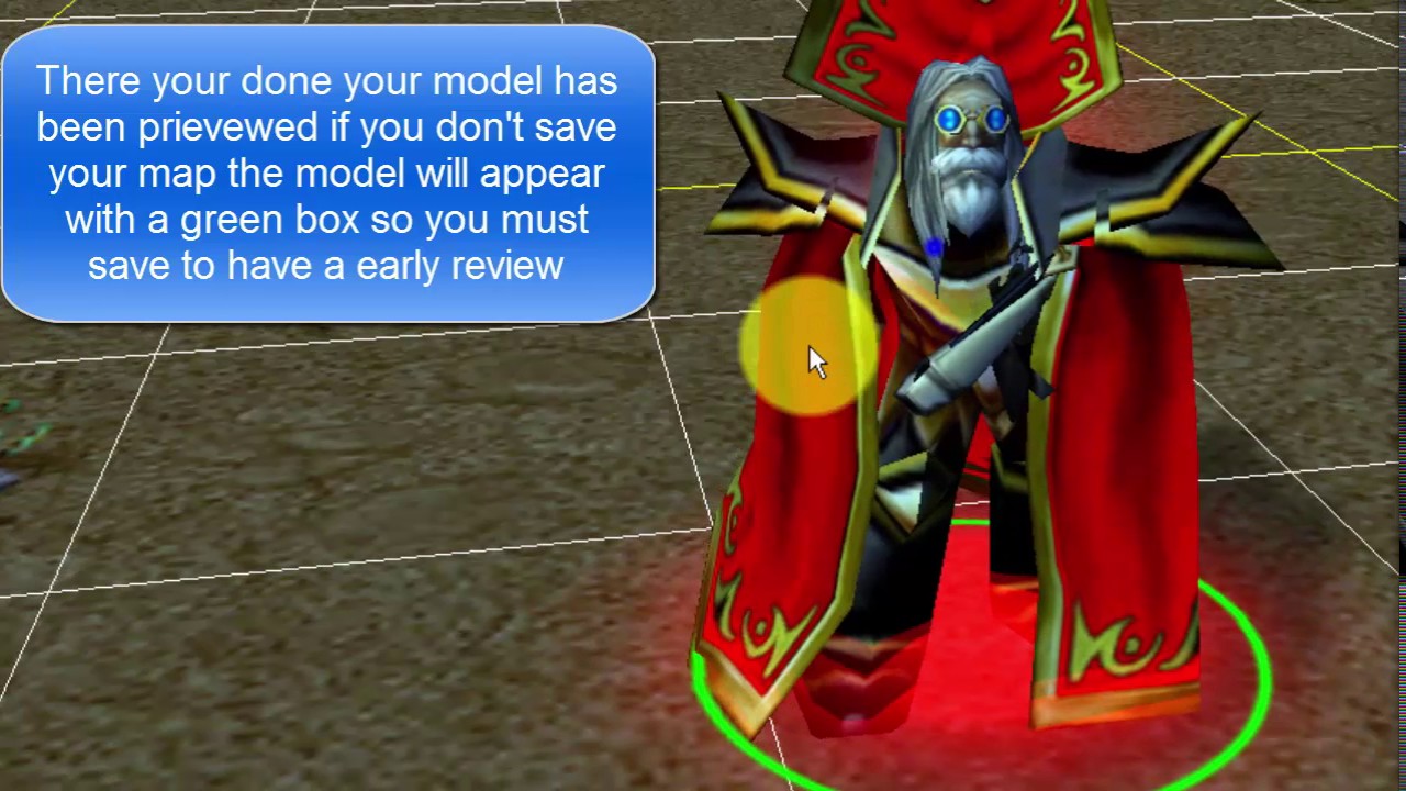How to create a hero with custom models in Warcraft III World Editor