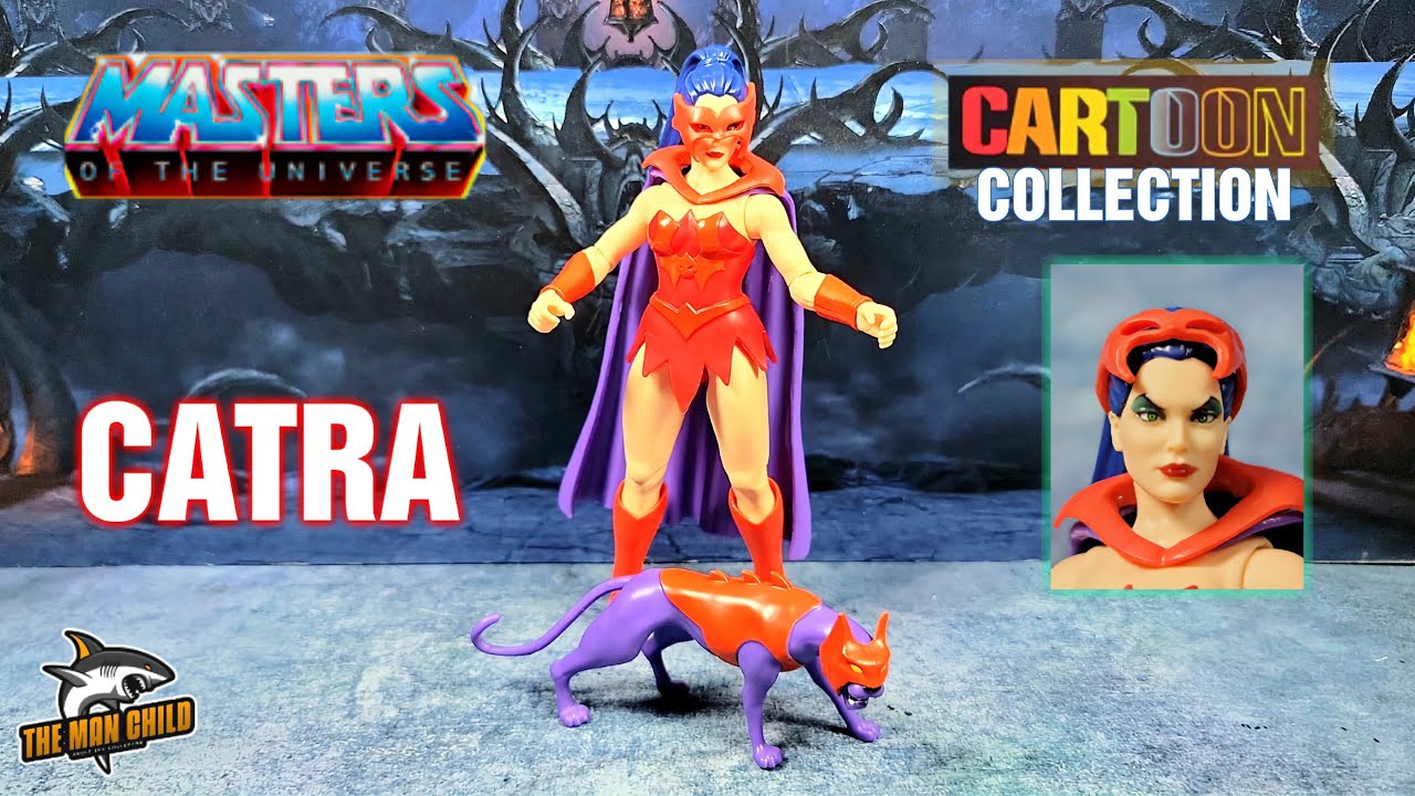 Masters of the Universe Origins Cartoon Collection CATRA Figure Review!