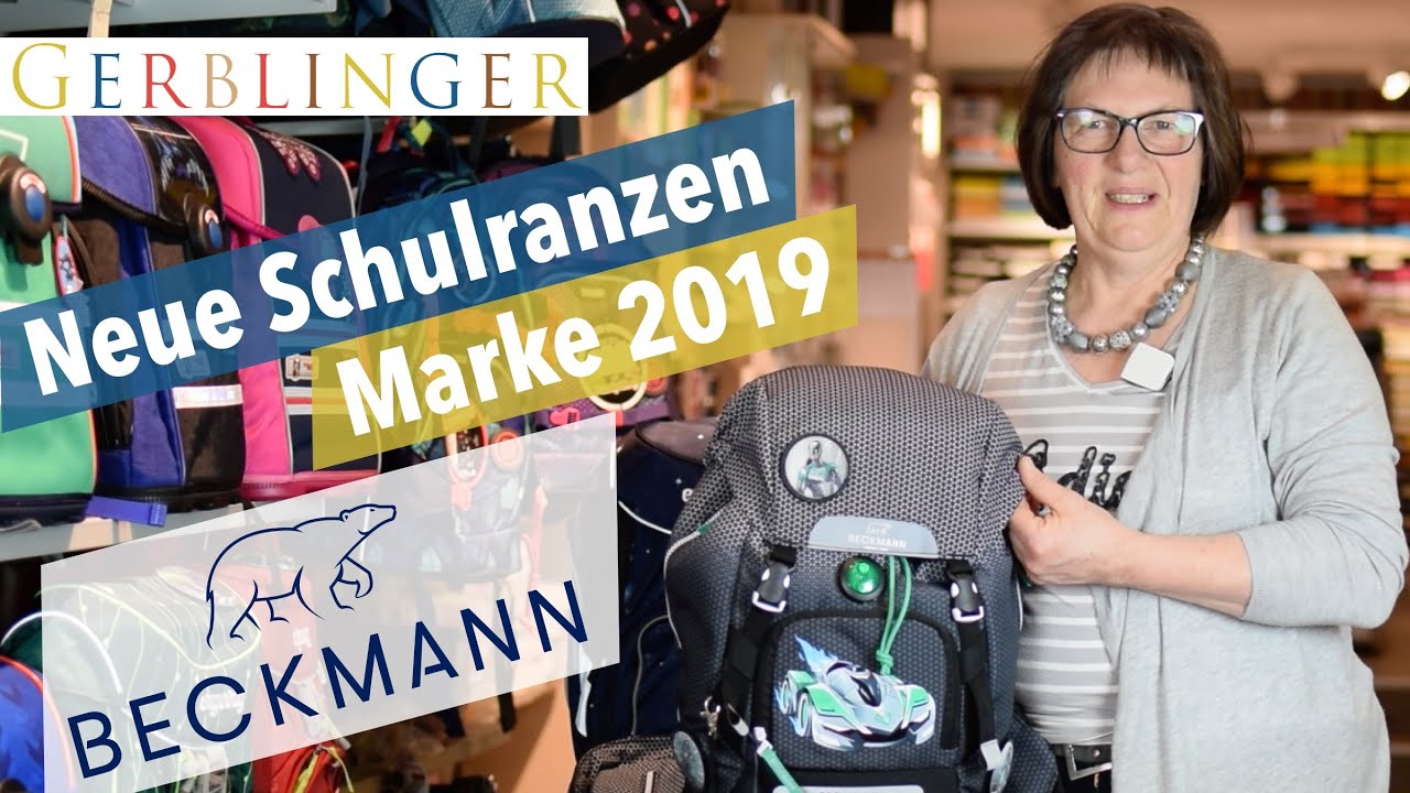 Neue Schulranzen Marke - Beckmann Schulranzen