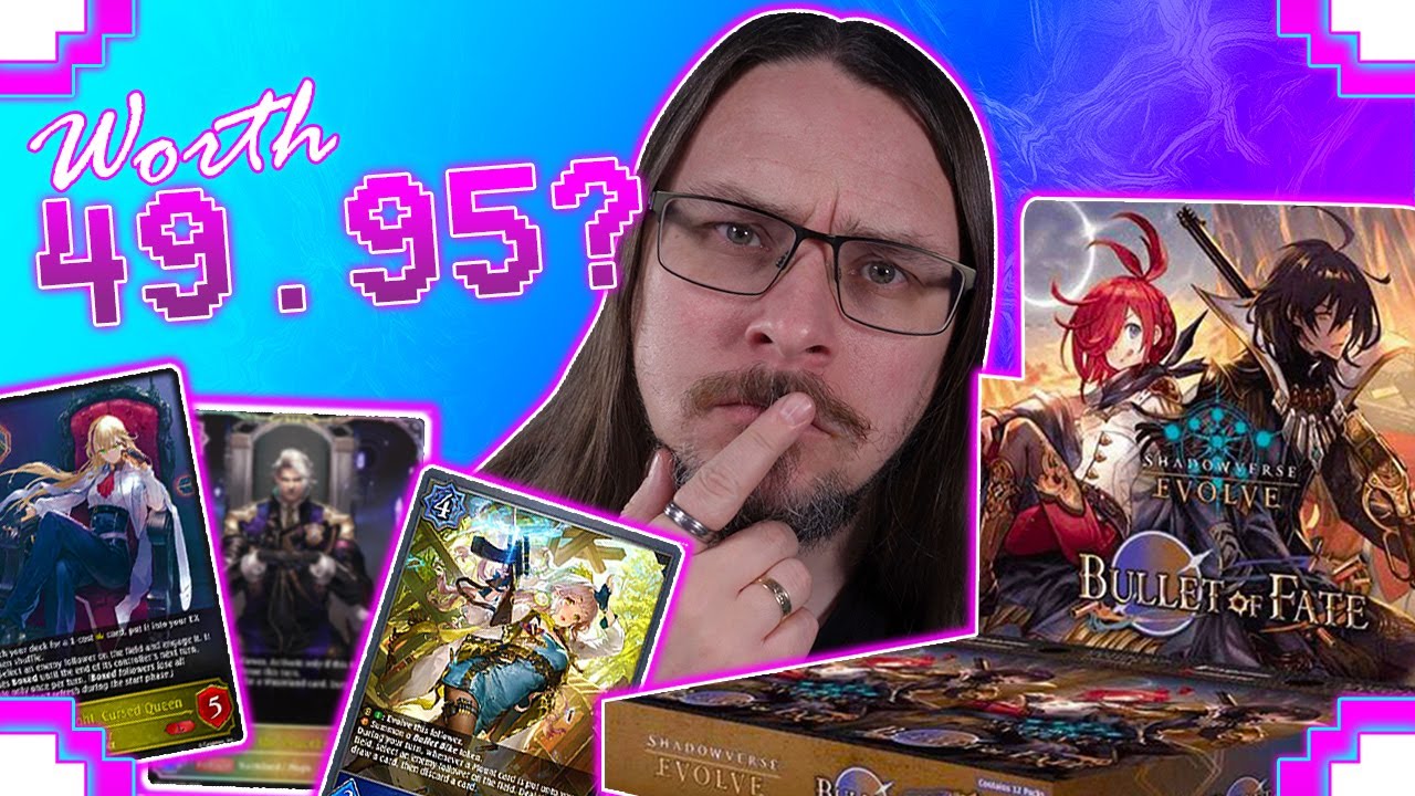 I Bought A £49.95 Shadowverse Evolve Bullet of Fate Booster Box | Was it Worth it?