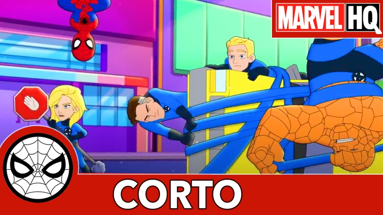 Aventuras de Súper Héroes de Marvel l Uno para todos y Cuatro para uno