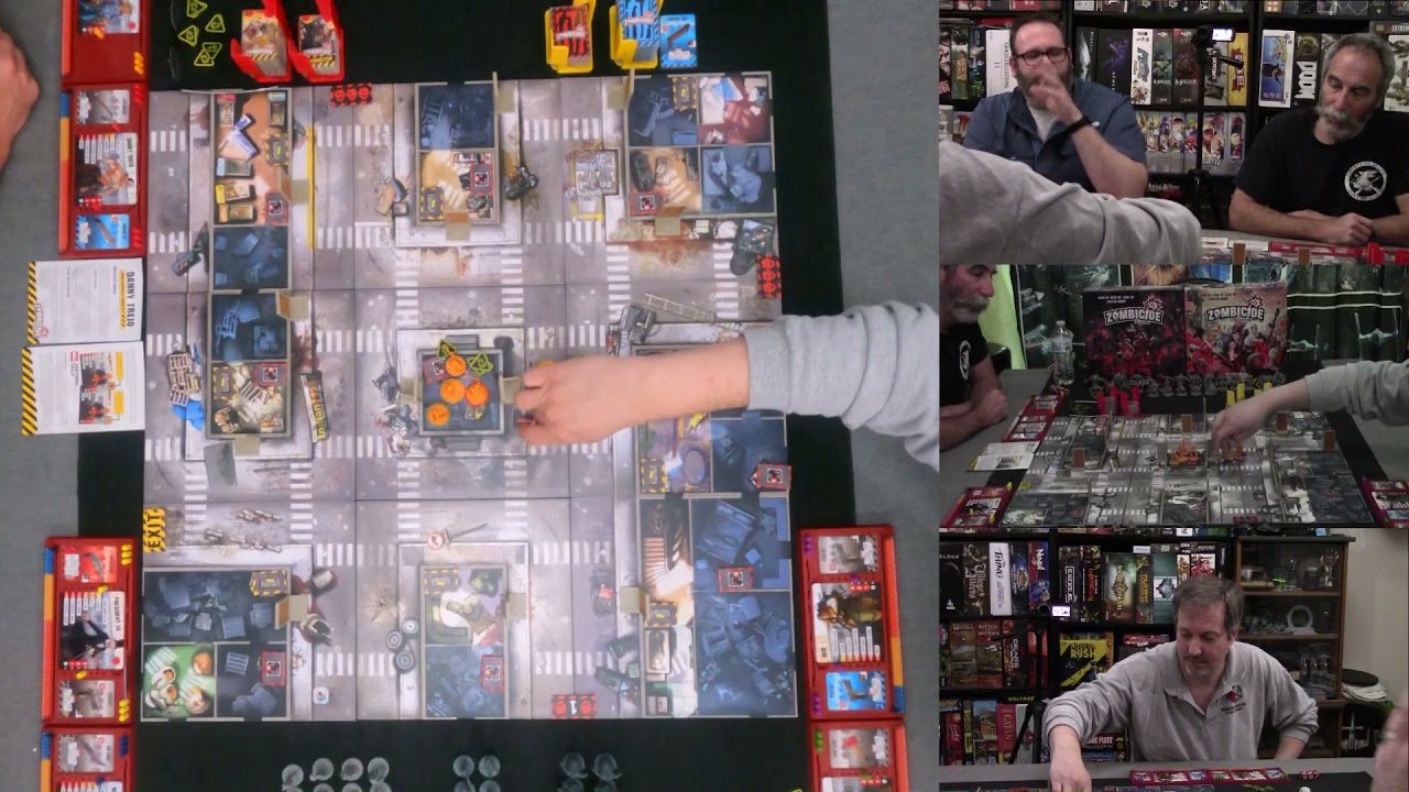 Zombicide 2nd Edition M1-City Blocks Mission Full Playthrough