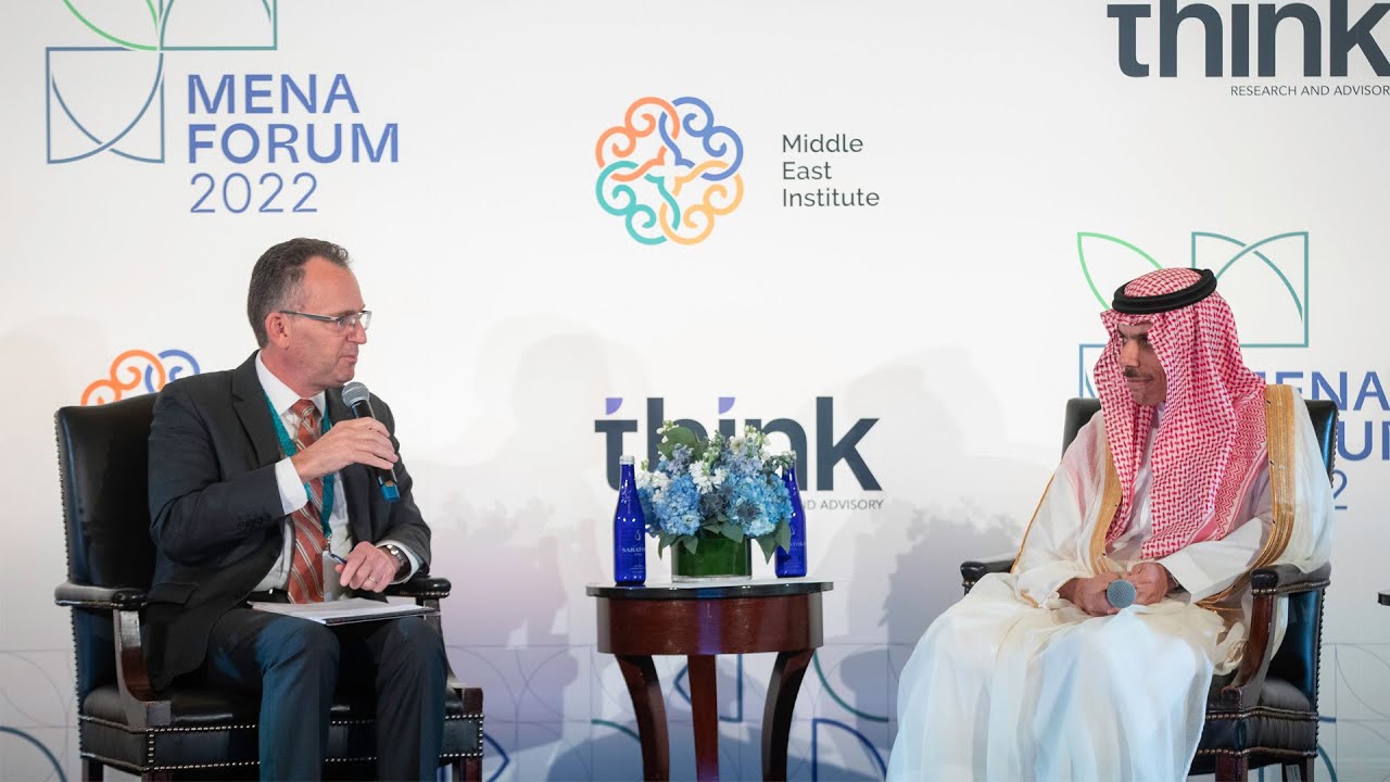 Minister of Foreign Affairs H.H. Prince Faisal bin Farhan Al Saud’s Session at #MenaForum2022