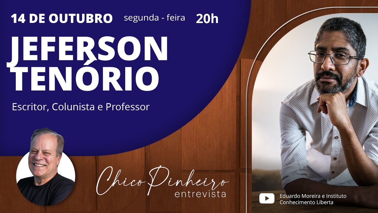 CHICO PINHEIRO ENTREVISTA JEFERSON TENÓRIO - 14/10/24