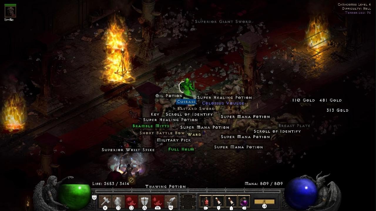 Astreon's Iron Ward Drop - TZ Andariel - Offline/Players 7 Difficulty - Level 99 Hammerdin