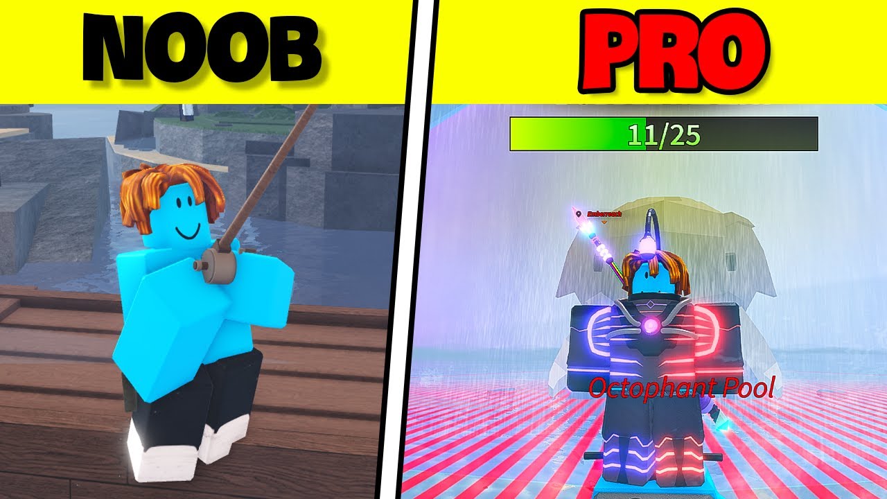 Noob to Pro as Blue Bacon – Defeating Every Sea Event in Fisch Roblox!