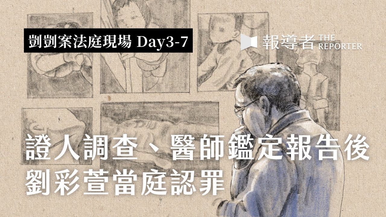 審理第二週大轉折：證人調查、醫師鑑定報告後，劉彩萱當庭認罪｜剴剴案法庭現場Day 3-7