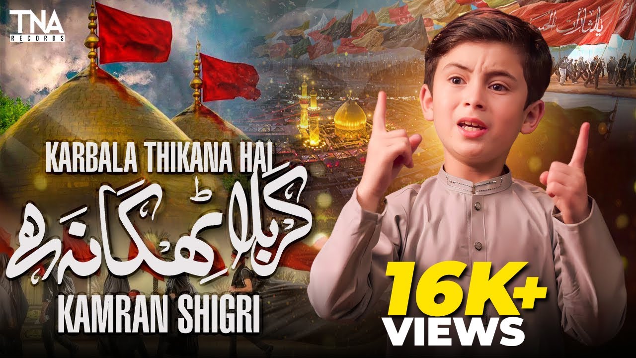 Kamran Shigri - Karbala Thikana Hai | Soulful Manqabat | TNA Records