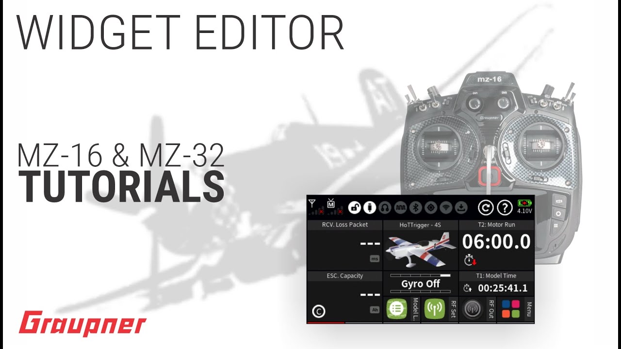 Tutorial - mz-16 and mz 32 Widgets